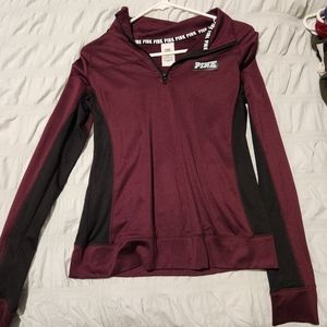 Maroon small running jacket